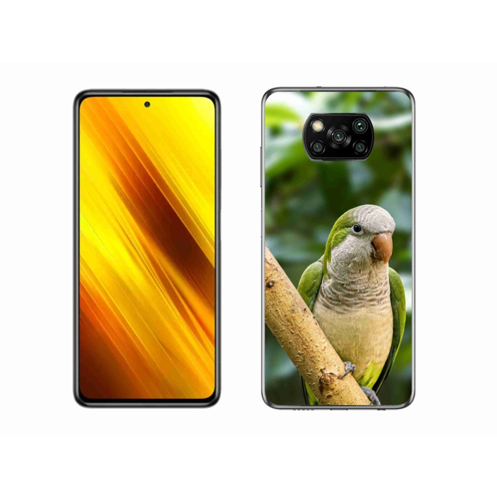 Gélový kryt mmCase na Xiaomi Poco X3 Pro - papagáj mníšok