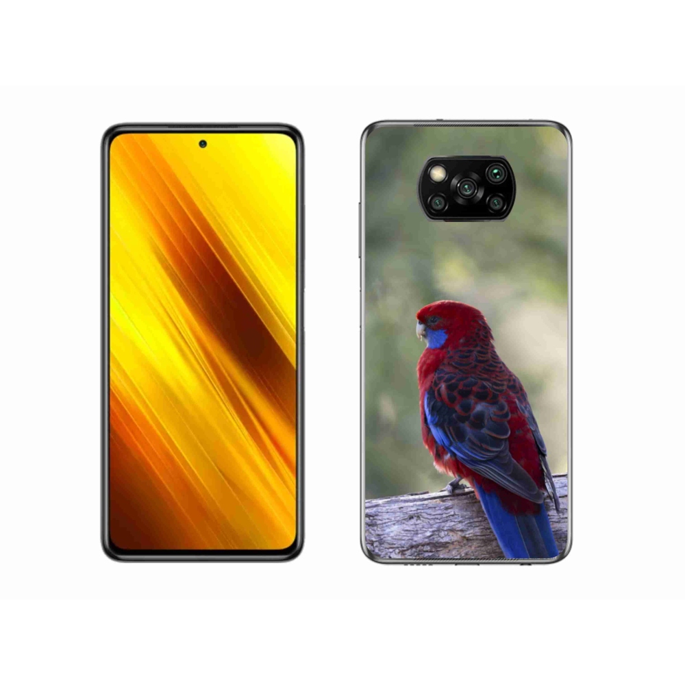 Gélový kryt mmCase na Xiaomi Poco X3 Pro - papagáj rosela