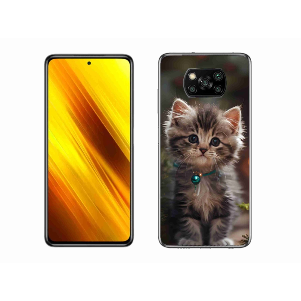 Gélový kryt mmCase na Xiaomi Poco X3 Pro - roztomilé mačiatko 11