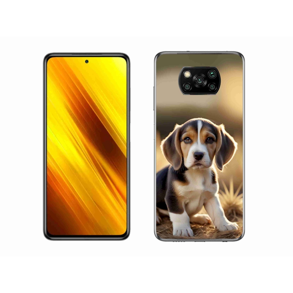Gélový kryt mmCase na Xiaomi Poco X3 Pro - roztomilý bígl