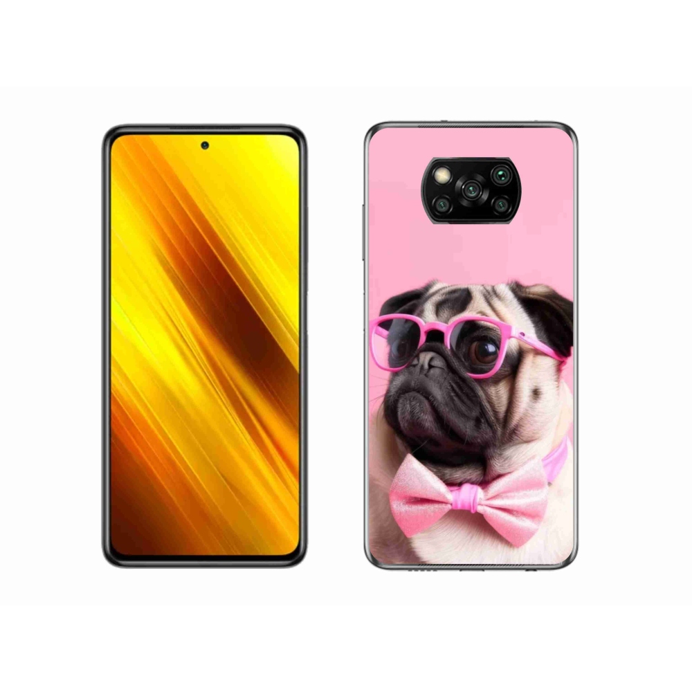 Gélový kryt mmCase na Xiaomi Poco X3 Pro - štýlový mops