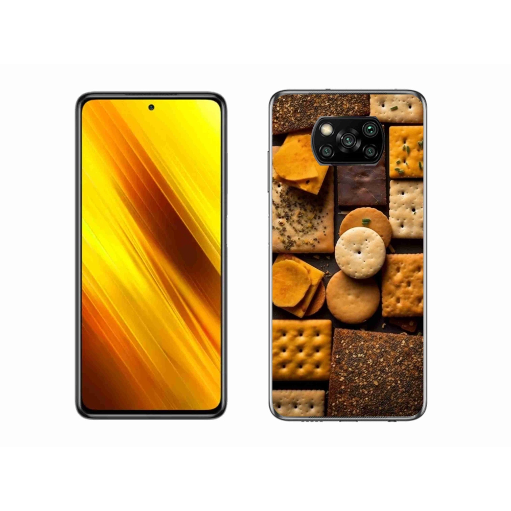 Gélový kryt mmCase na Xiaomi Poco X3 Pro - sušienky