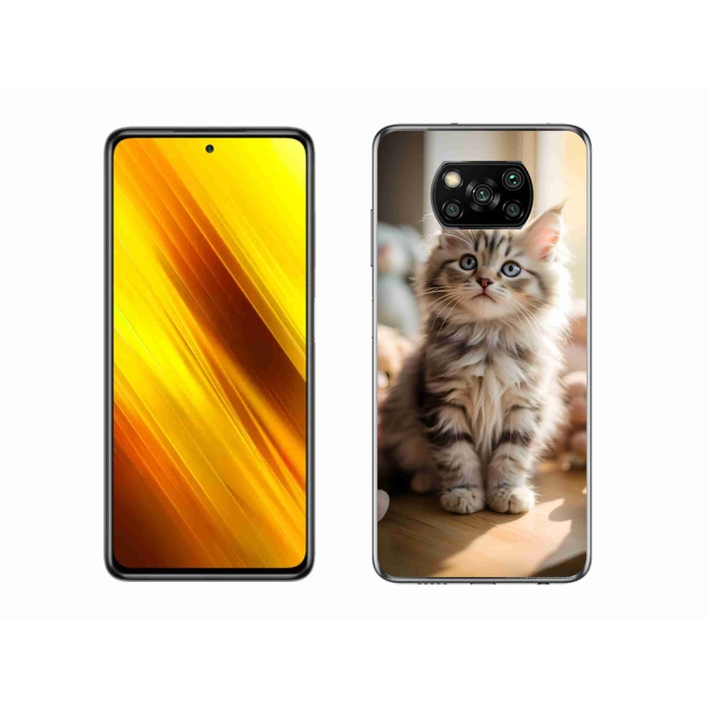 Gélový kryt mmCase na Xiaomi Poco X3 - roztomilé mačiatko 10