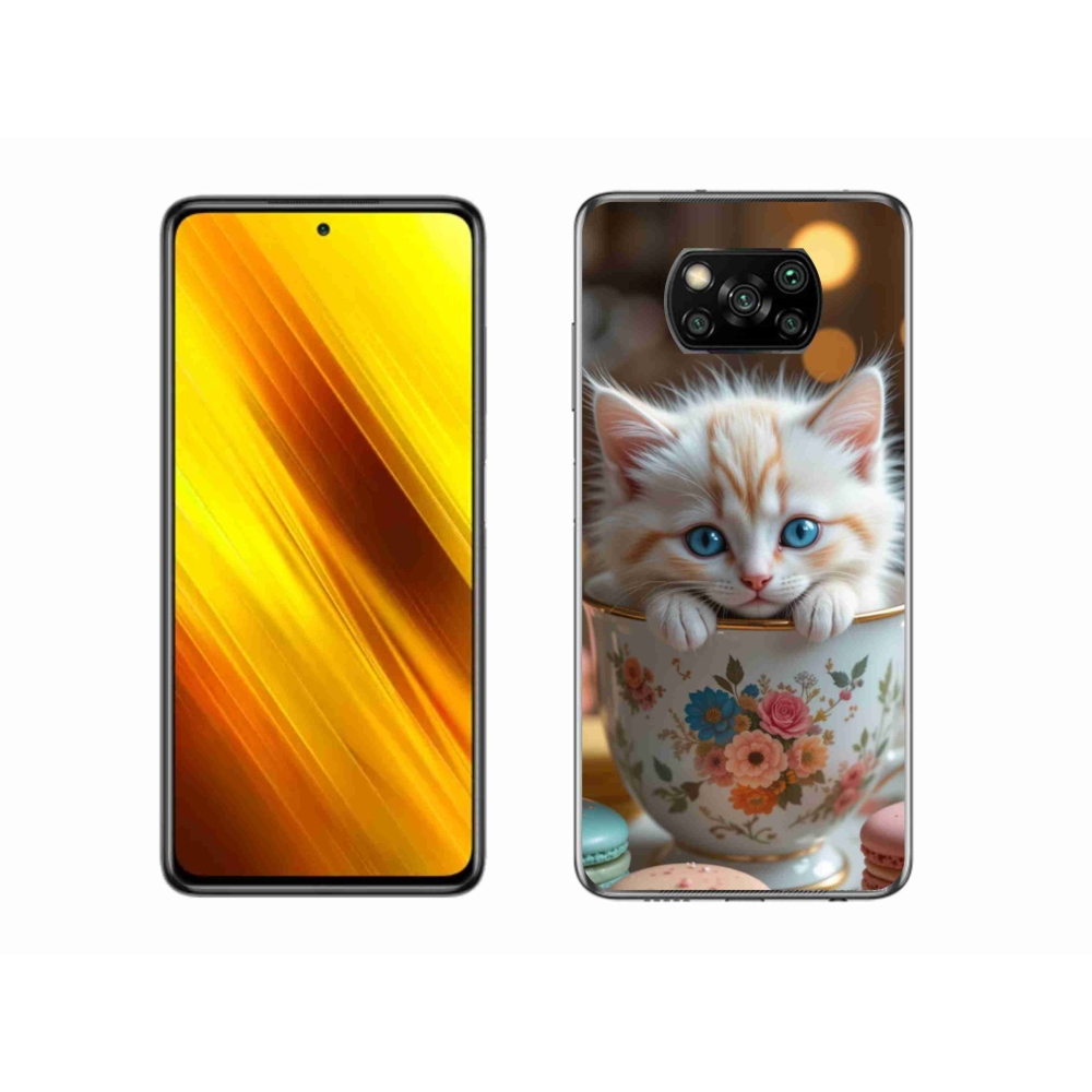 Gélový kryt mmCase na Xiaomi Poco X3 - roztomilé mačiatko 6