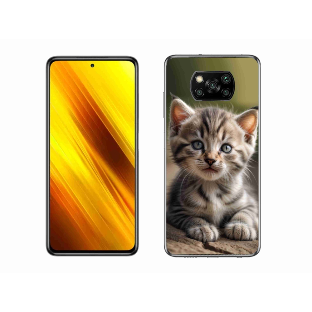 Gélový kryt mmCase na Xiaomi Poco X3 - roztomilé mačiatko 9