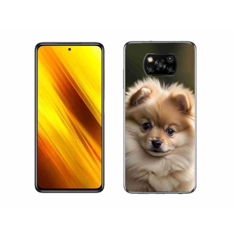 Gélový kryt mmCase na Xiaomi Poco X3 - roztomilý pomeranian 2