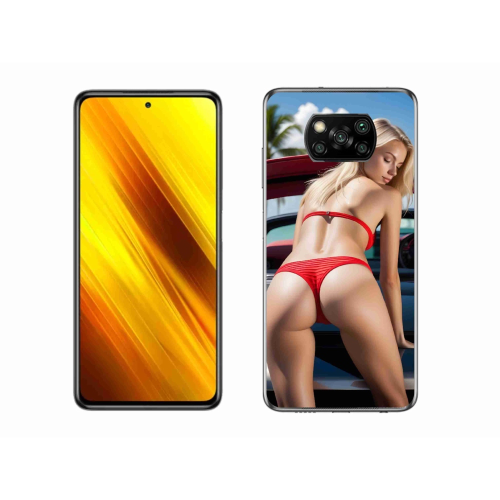 Gélový kryt mmCase na Xiaomi Poco X3 - sexy žena 2