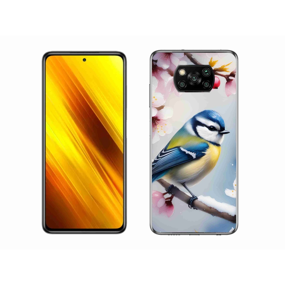 Gélový kryt mmCase na Xiaomi Poco X3 - sýkorka