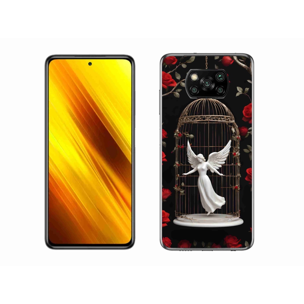 Gélový kryt mmCase na Xiaomi Poco X3 - uväznený anjel