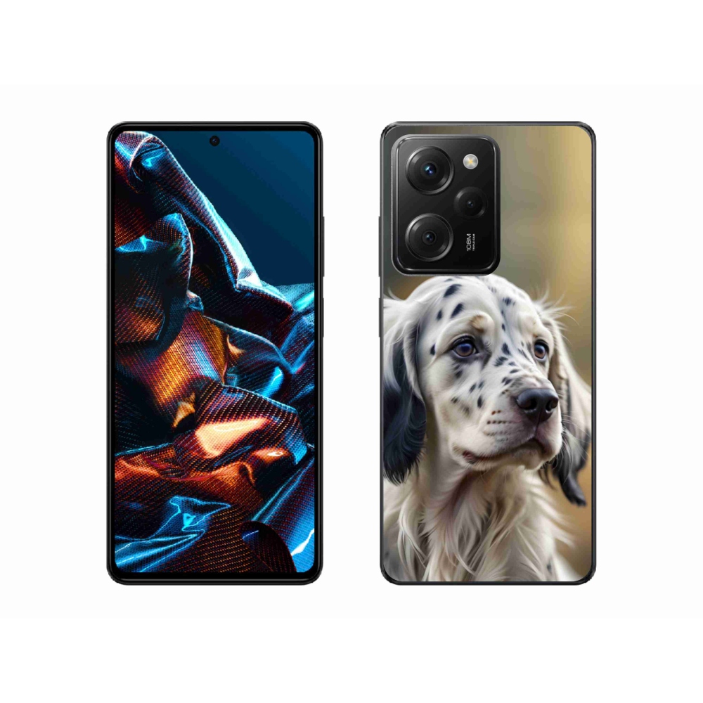 Gélový kryt mmCase na Xiaomi Poco X5 Pro 5G - anglický seter