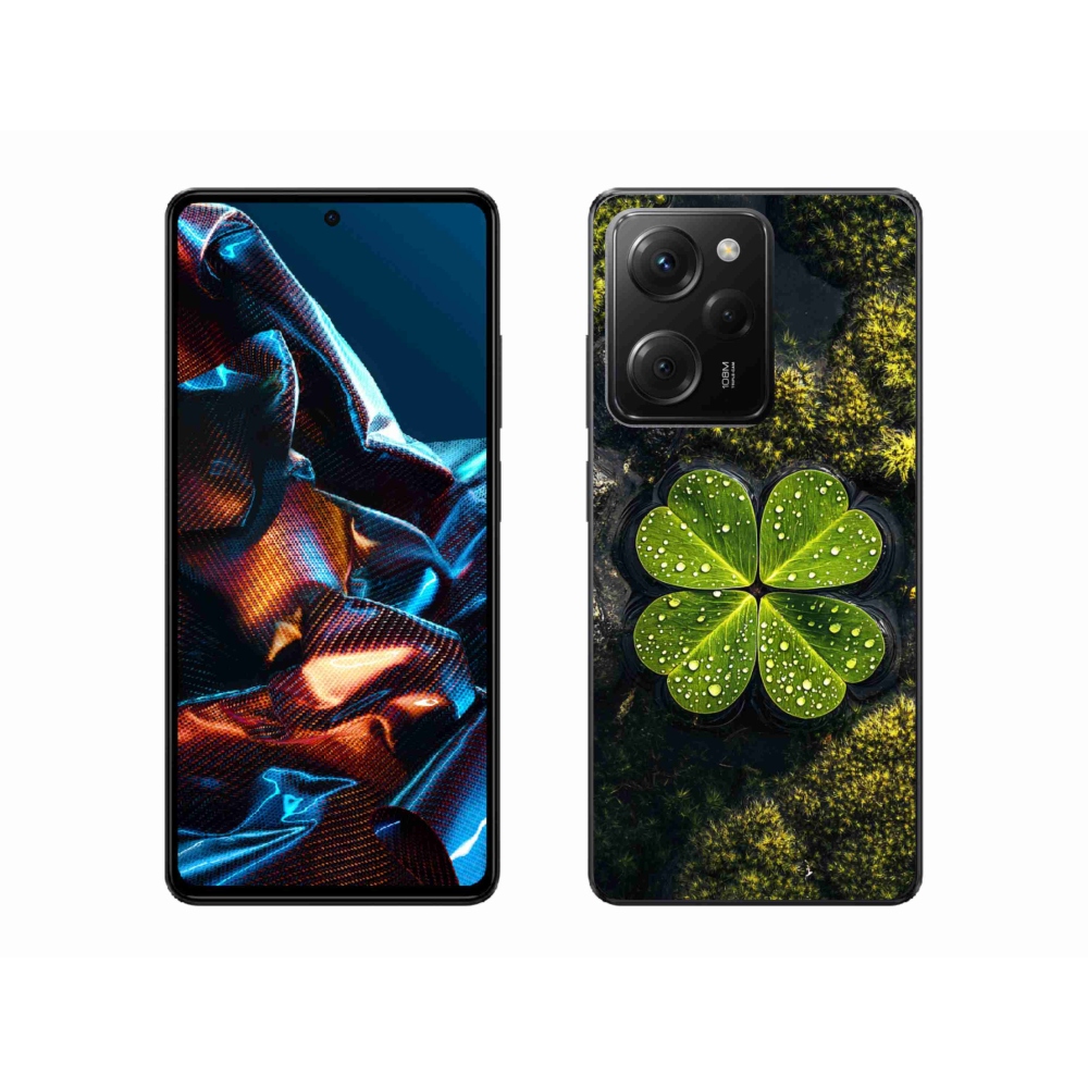 Gélový kryt mmCase na Xiaomi Poco X5 Pro 5G - štvorlístok
