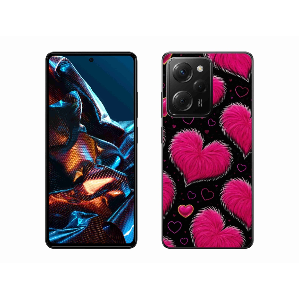 Gélový kryt mmCase na Xiaomi Poco X5 Pro 5G - hebké srdce