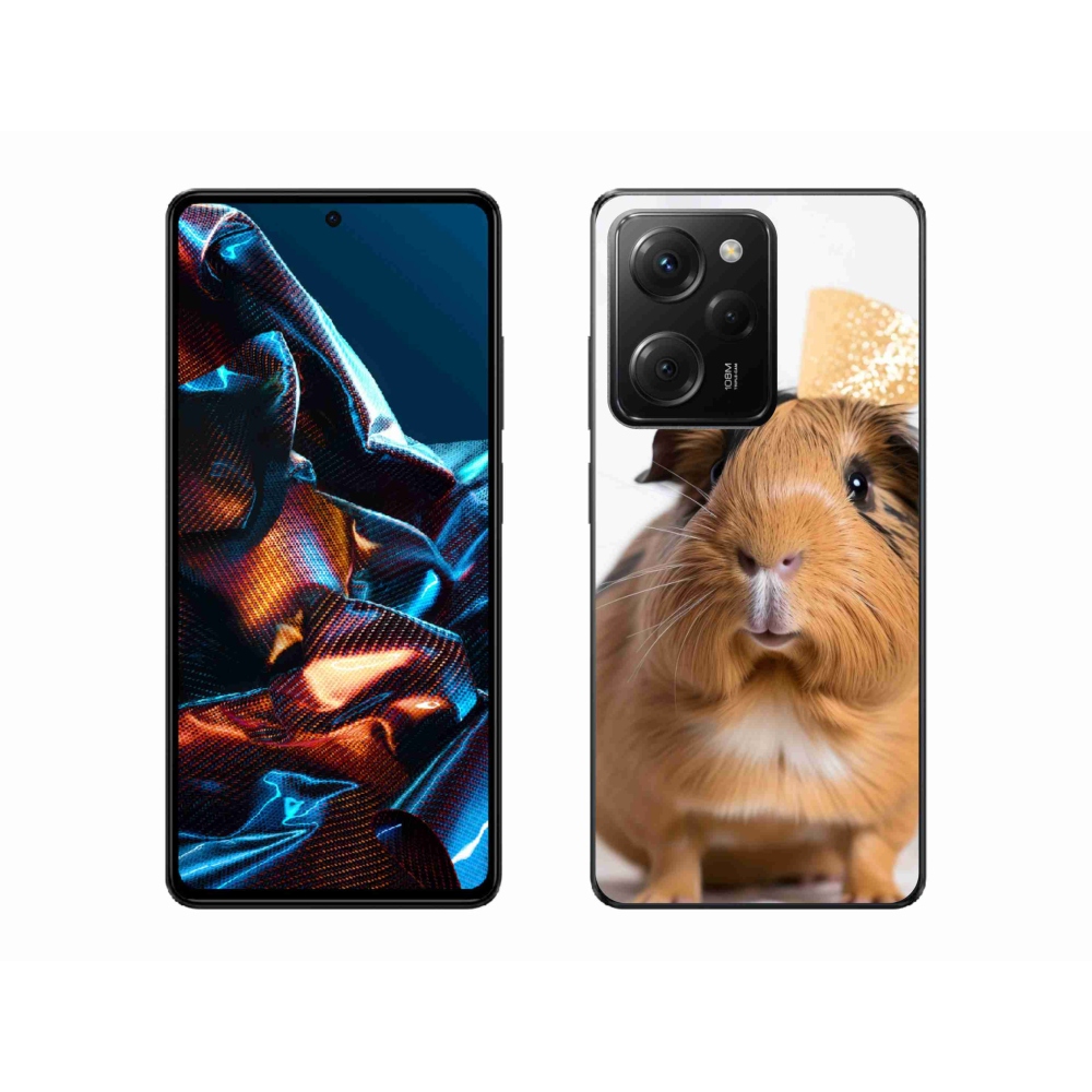 Gélový kryt mmCase na Xiaomi Poco X5 Pro 5G - hnedé morča