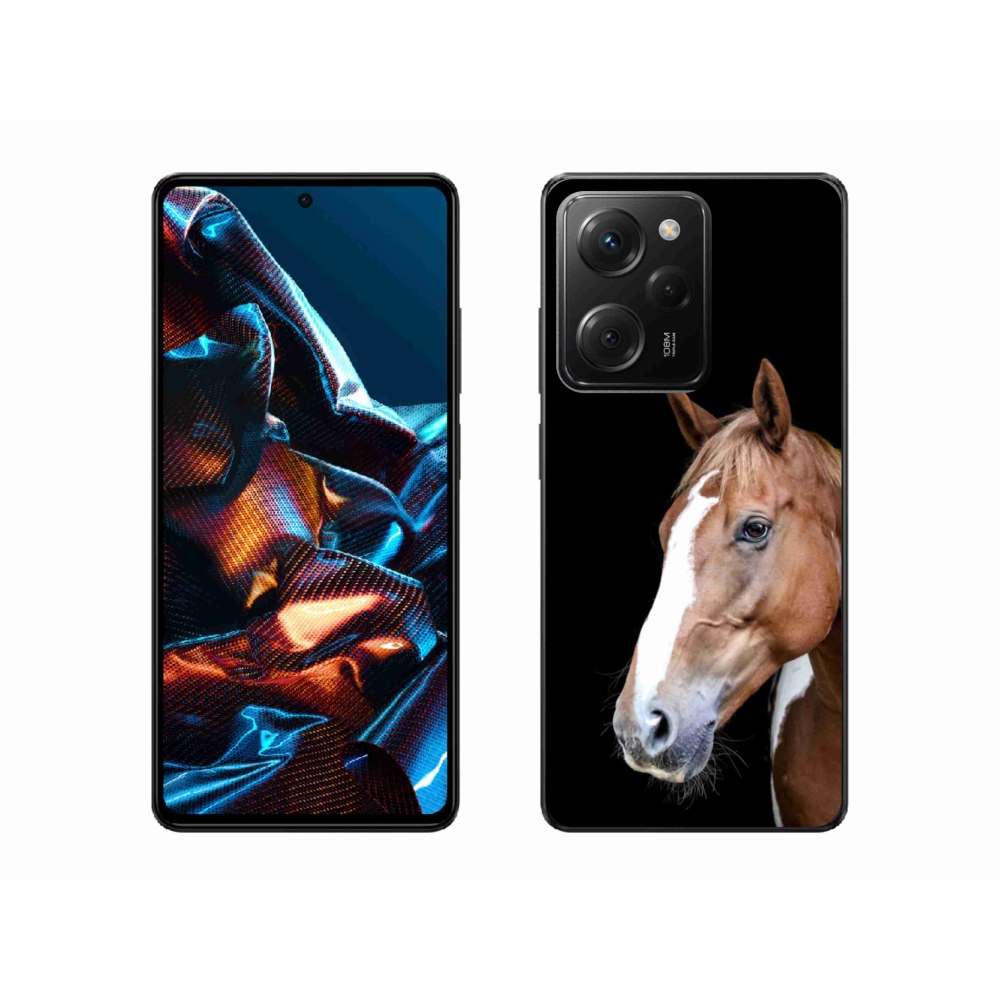 Gélový kryt mmCase na Xiaomi Poco X5 Pro 5G - hnedý kôň 3