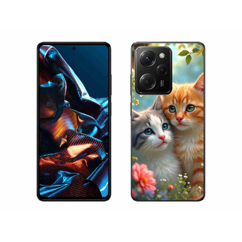 Gélový kryt mmCase na Xiaomi Poco X5 Pro 5G - mačacia láska 2