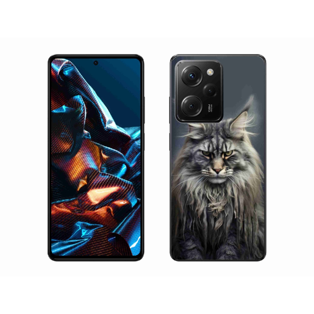 Gélový kryt mmCase na Xiaomi Poco X5 Pro 5G - mačacie pohľad 4