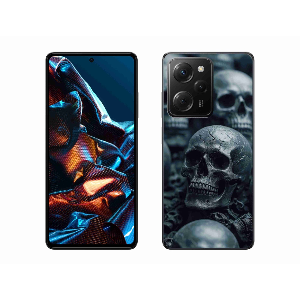 Gélový kryt mmCase na Xiaomi Poco X5 Pro 5G - lebka 2