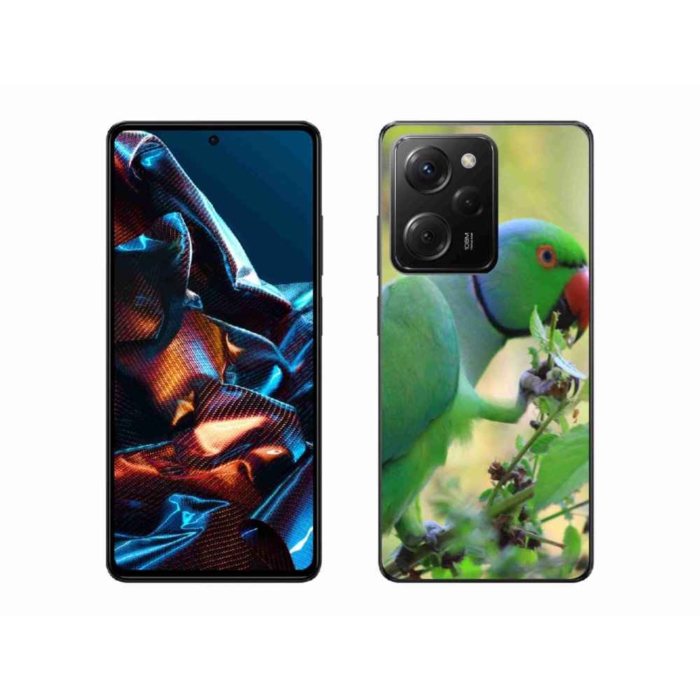 Gélový kryt mmCase na Xiaomi Poco X5 Pro 5G - papagáj Alexandr