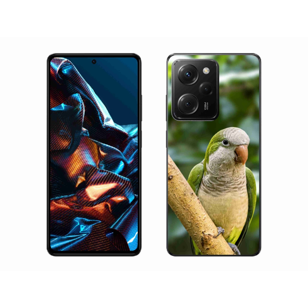 Gélový kryt mmCase na Xiaomi Poco X5 Pro 5G - papagáj mníšok