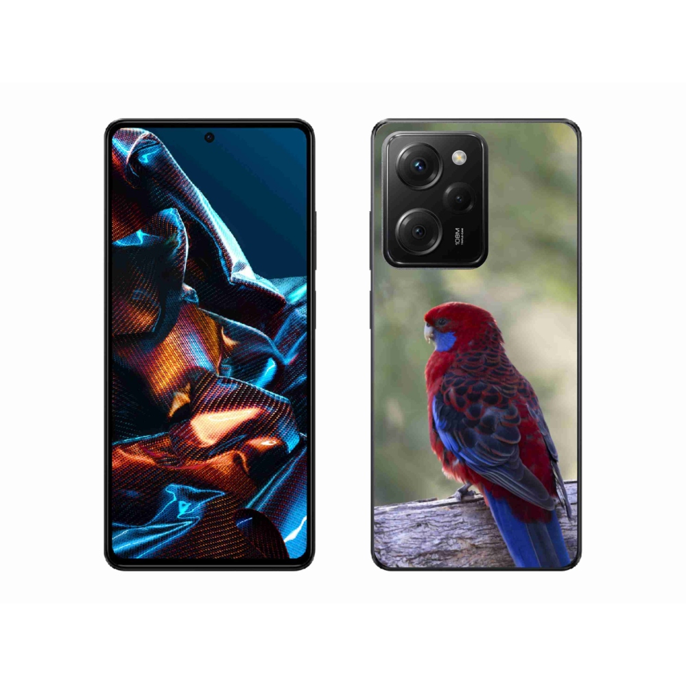 Gélový kryt mmCase na Xiaomi Poco X5 Pro 5G - papagáj rosela