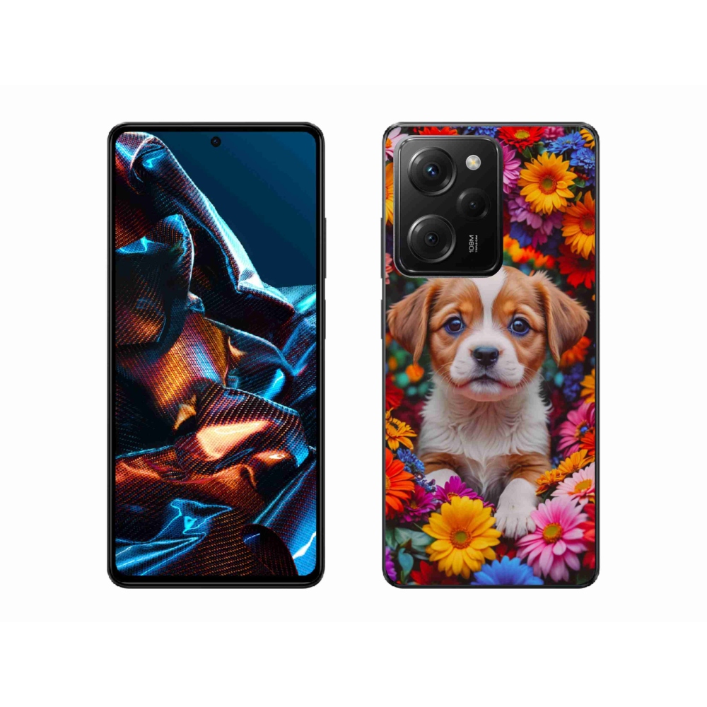 Gélový kryt mmCase na Xiaomi Poco X5 Pro 5G - roztomilé šteňa
