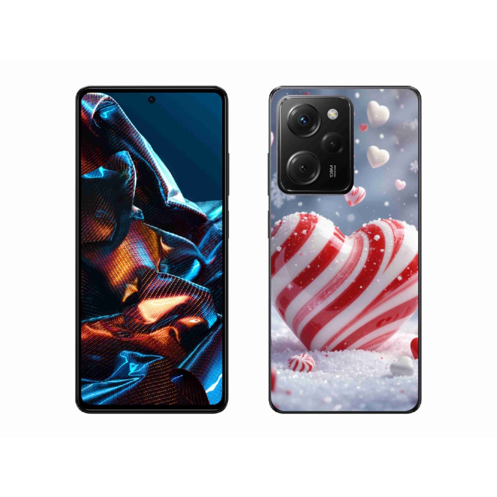 Gélový kryt mmCase na Xiaomi Poco X5 Pro 5G - sladké srdce
