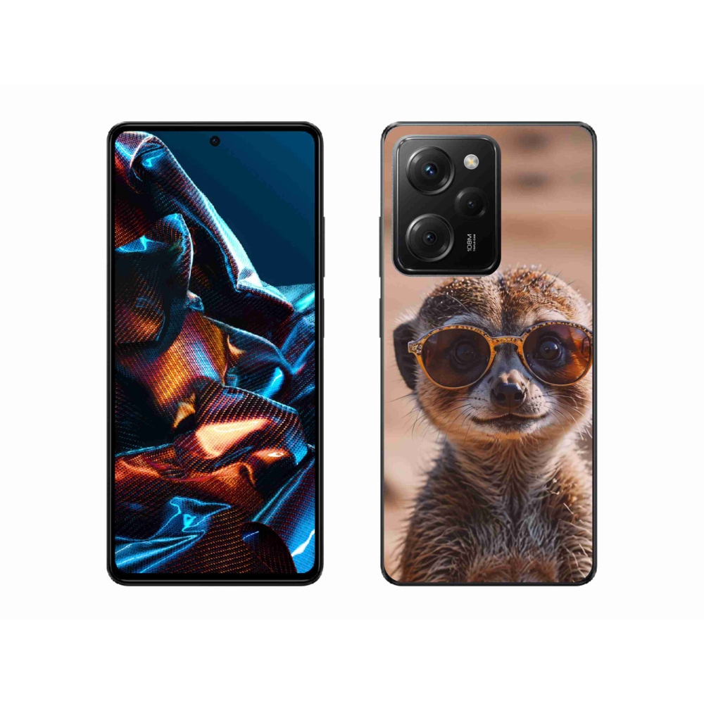 Gélový kryt mmCase na Xiaomi Poco X5 Pro 5G - štýlová surikata