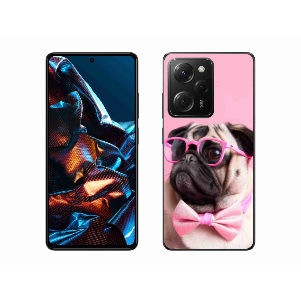 Gélový kryt mmCase na Xiaomi Poco X5 Pro 5G - štýlový mops