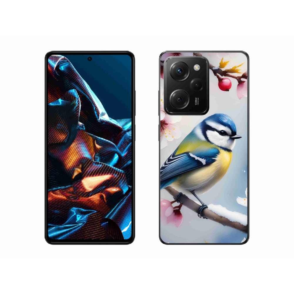 Gélový kryt mmCase na Xiaomi Poco X5 Pro 5G - sýkorka