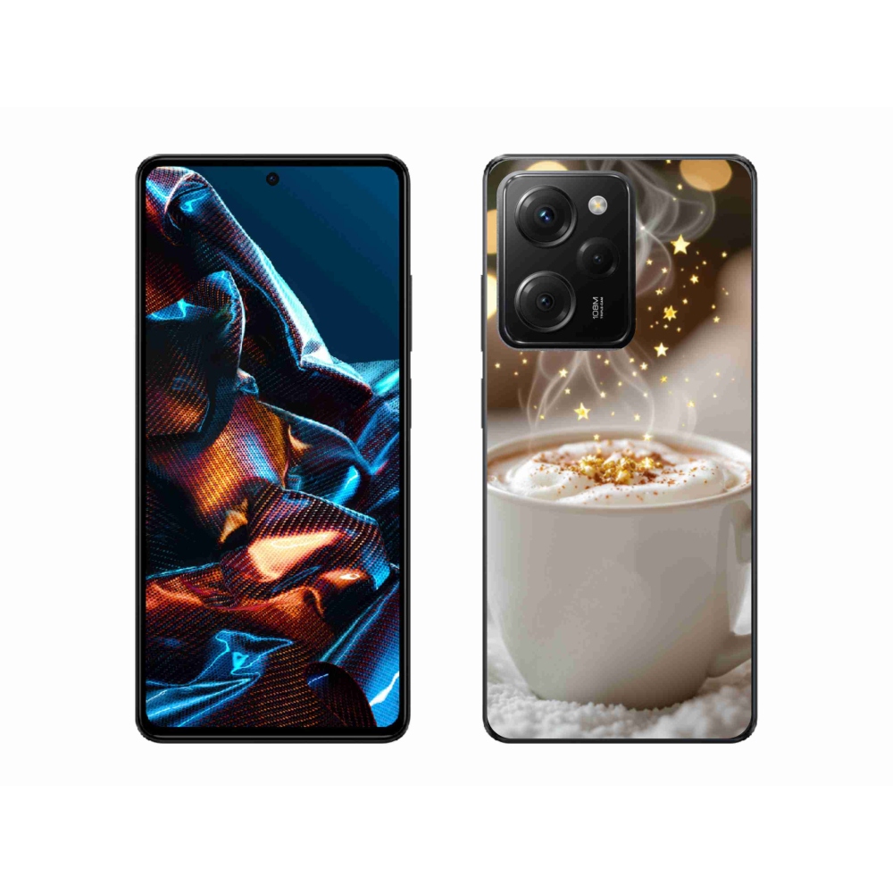 Gélový kryt mmCase na Xiaomi Poco X5 Pro 5G - vianočný horúci nápoj