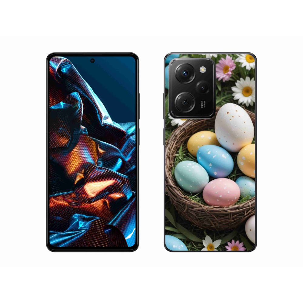 Gélový kryt mmCase na Xiaomi Poco X5 Pro 5G - veľkonočné vajíčka 2