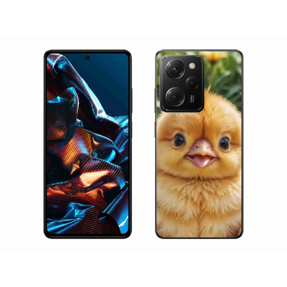 Gélový kryt mmCase na Xiaomi Poco X5 Pro 5G - veselé kuriatko
