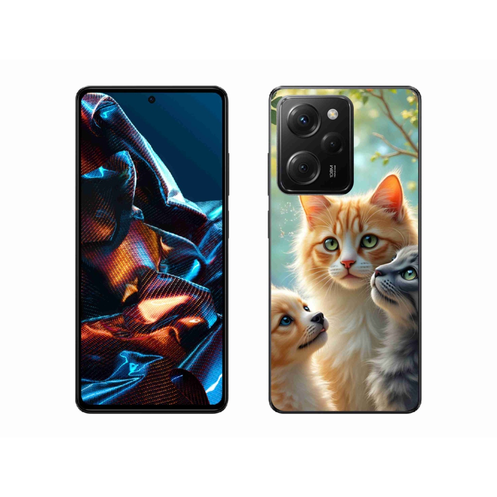 Gélový kryt mmCase na Xiaomi Poco X5 Pro 5G - zvieracie priateľstvo 2