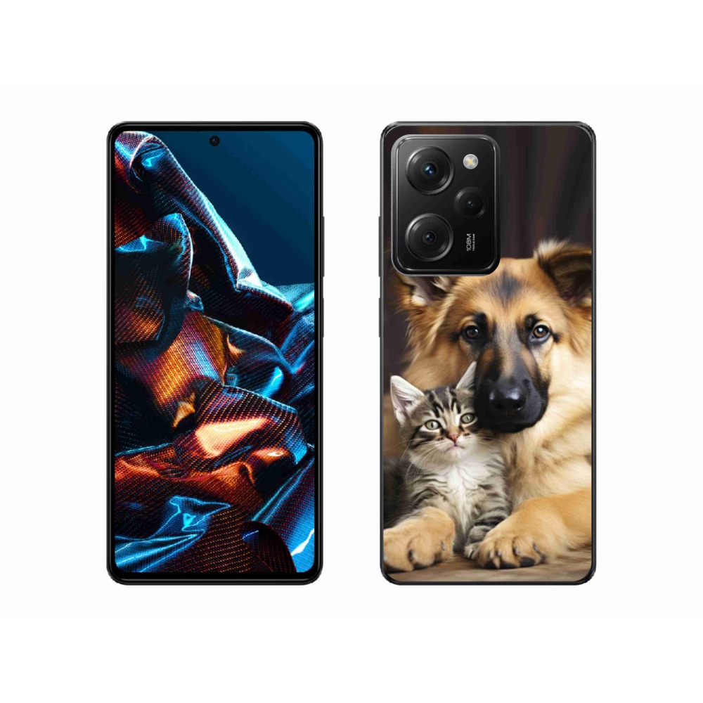 Gélový kryt mmCase na Xiaomi Poco X5 Pro 5G - zvieracie priateľstvo