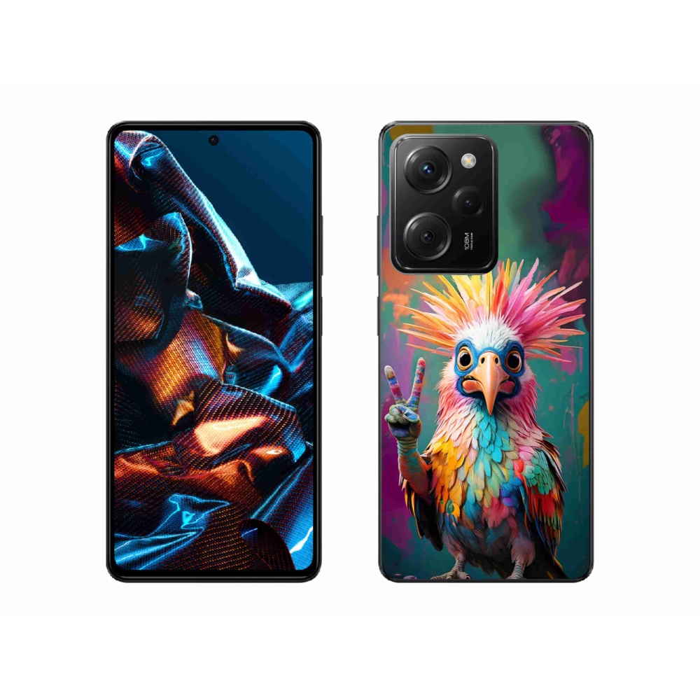 Gélový kryt mmCase na Xiaomi Poco X5 Pro - farebný rebel