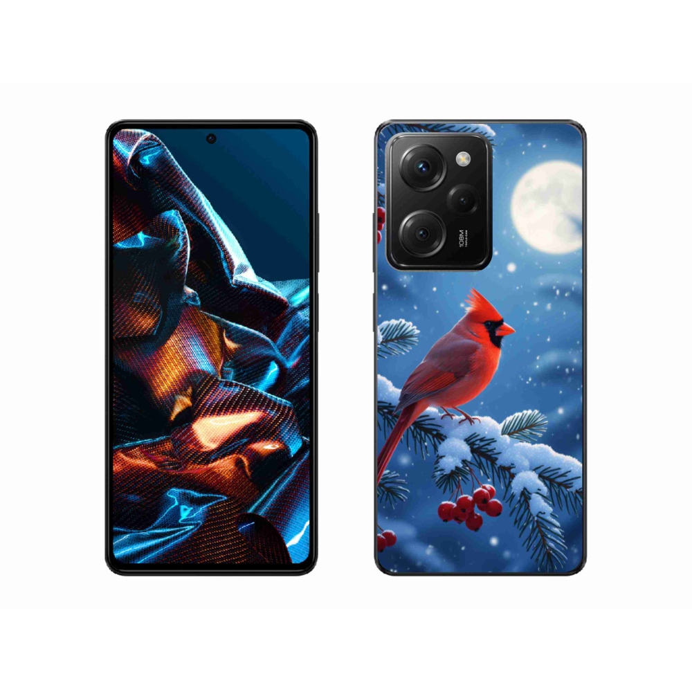 Gélový kryt mmCase na Xiaomi Poco X5 Pro - kardinál červený