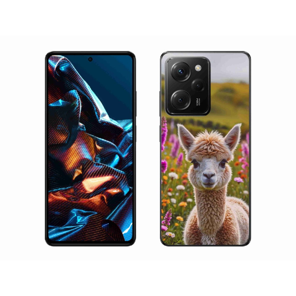Gélový kryt mmCase na Xiaomi Poco X5 Pro - lama na lúke