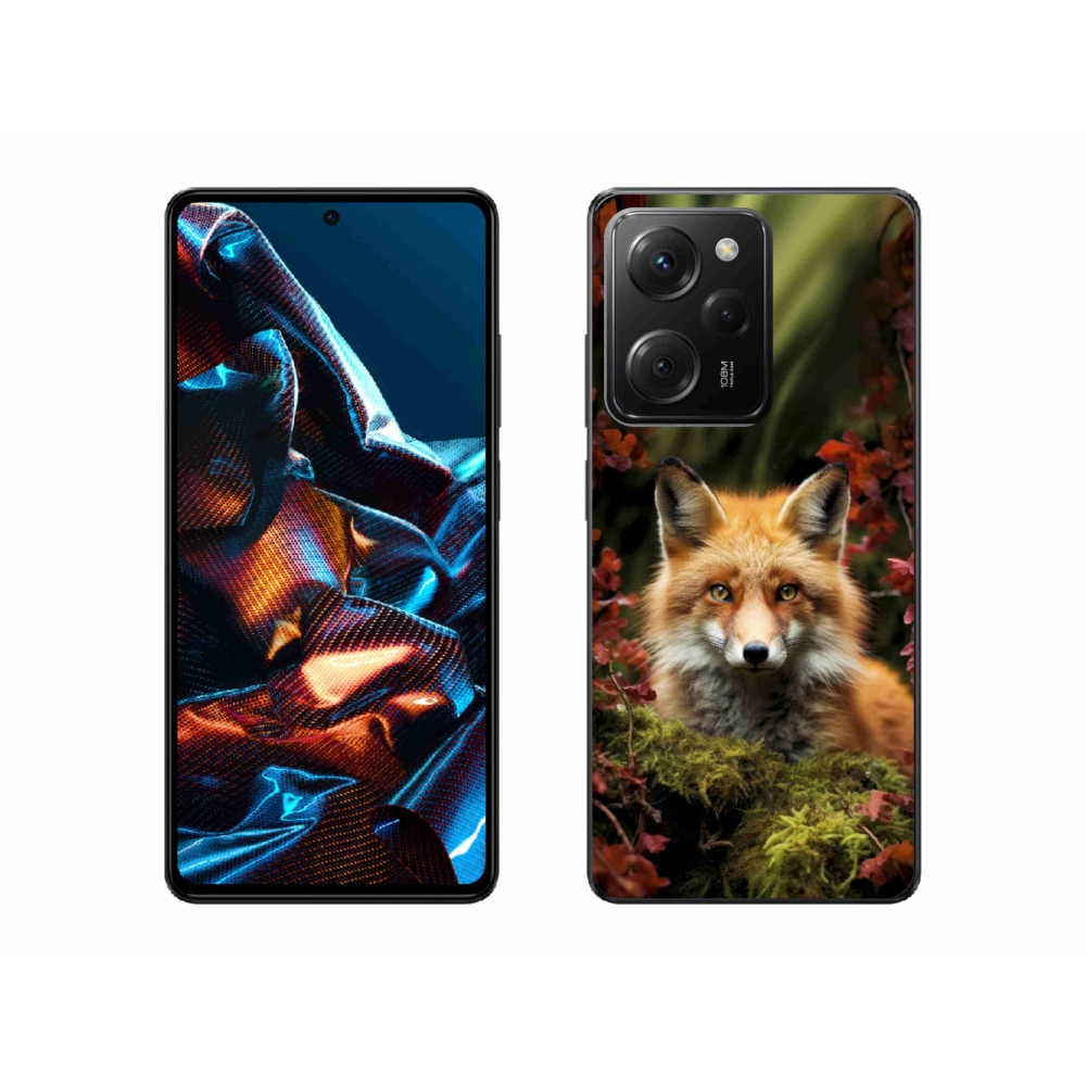 Gélový kryt mmCase na Xiaomi Poco X5 Pro - líška v lese