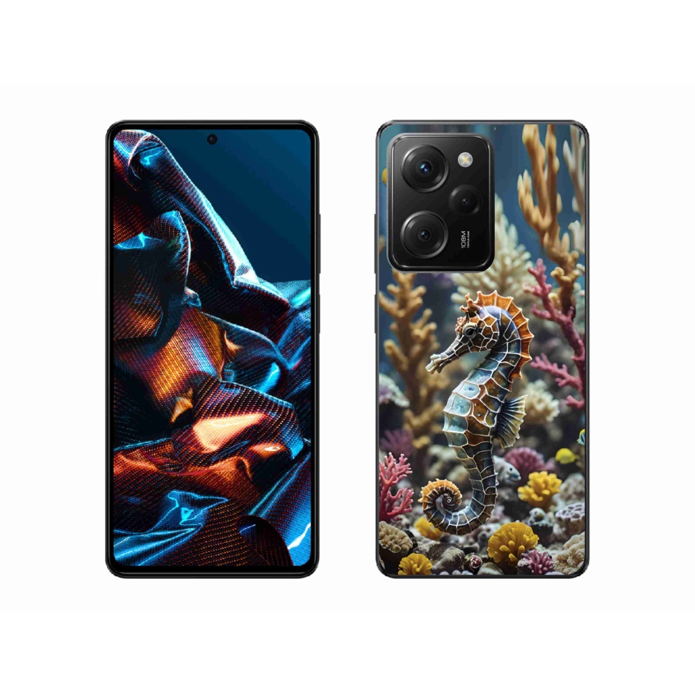 Gélový kryt mmCase na Xiaomi Poco X5 Pro - morský koník 2