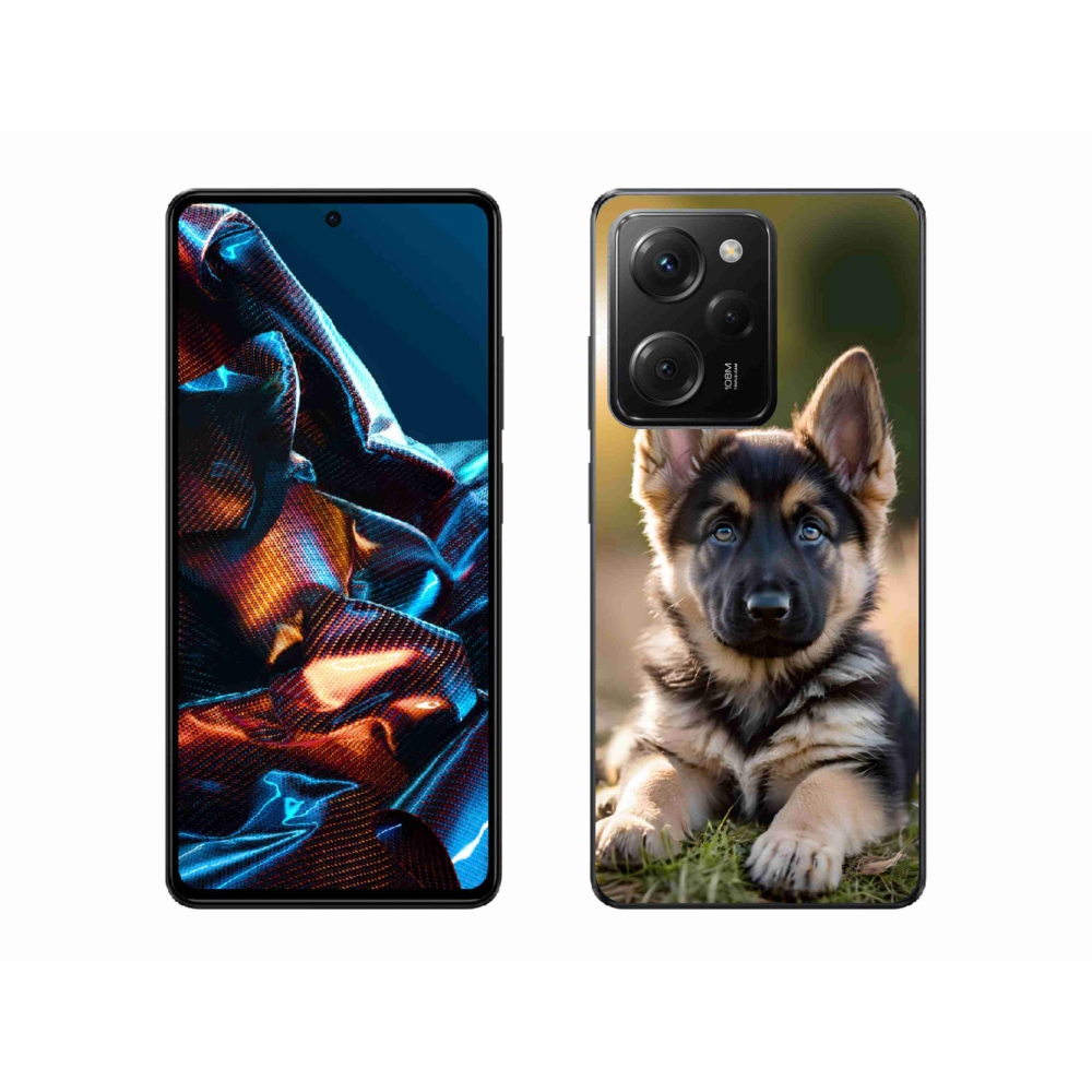 Gélový kryt mmCase na Xiaomi Poco X5 Pro - nemecký ovčiak v prírode