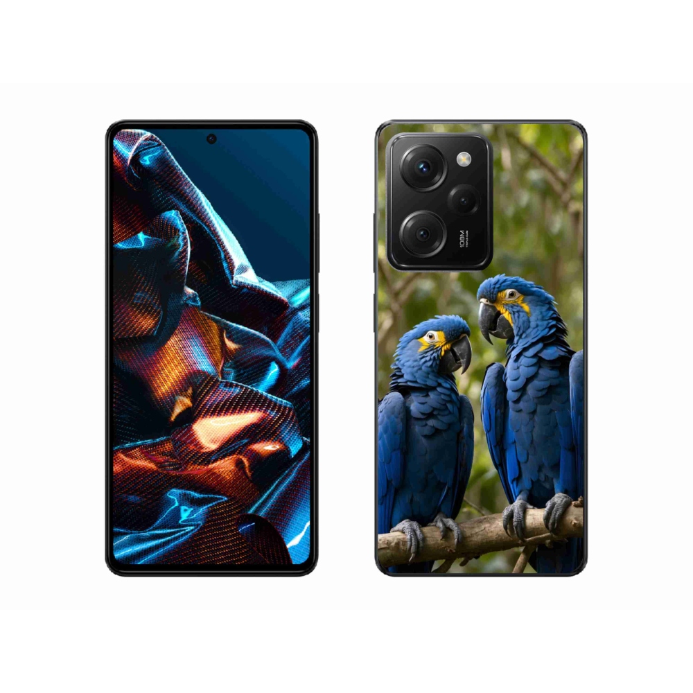Gélový kryt mmCase na Xiaomi Poco X5 Pro - papagájové duo