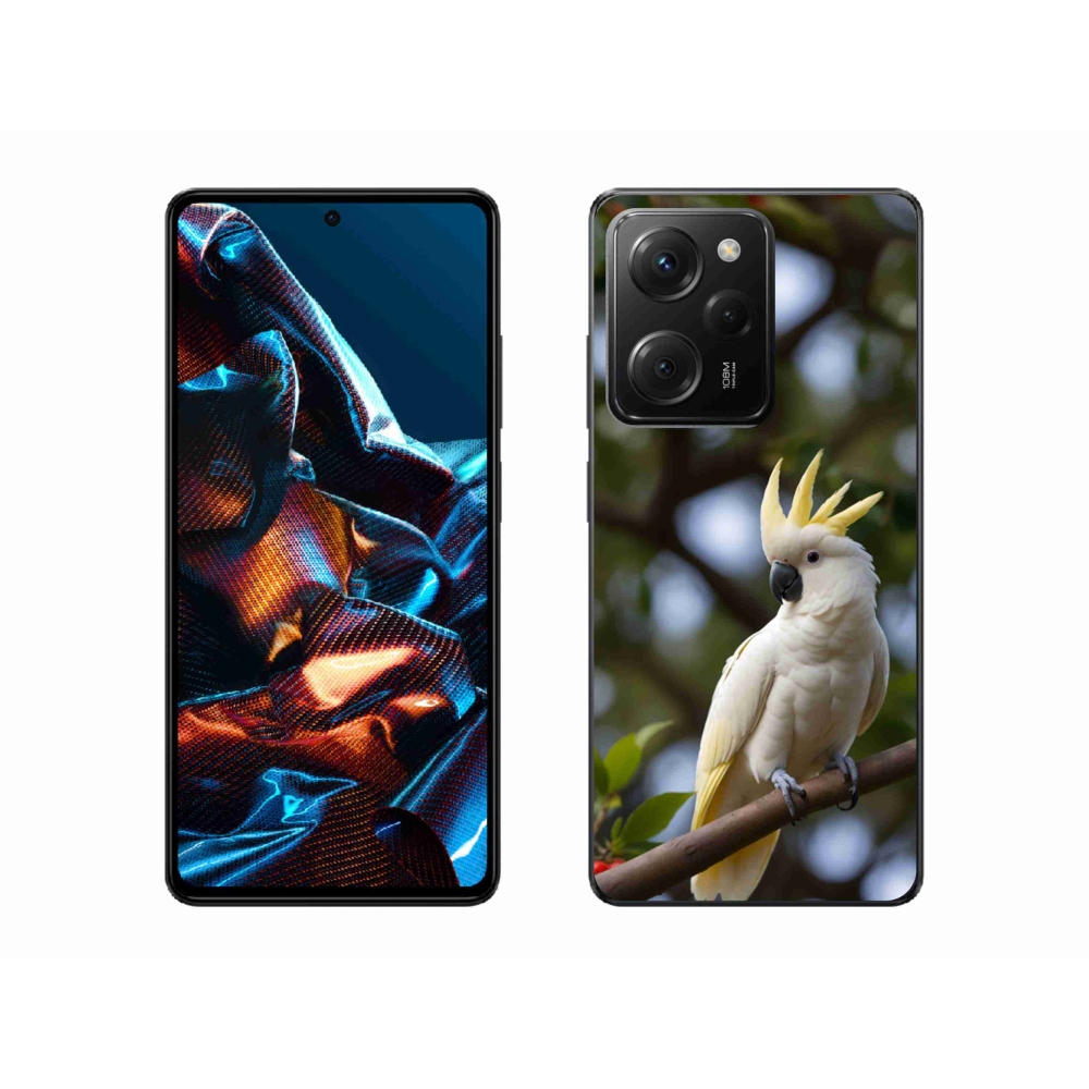Gélový kryt mmCase na Xiaomi Poco X5 Pro - papagáj kakadu 3