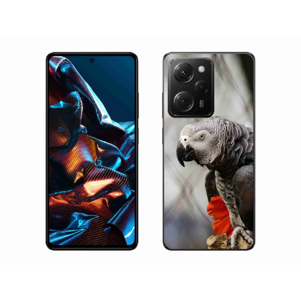Gélový kryt mmCase na Xiaomi Poco X5 Pro - papagáj žako 3
