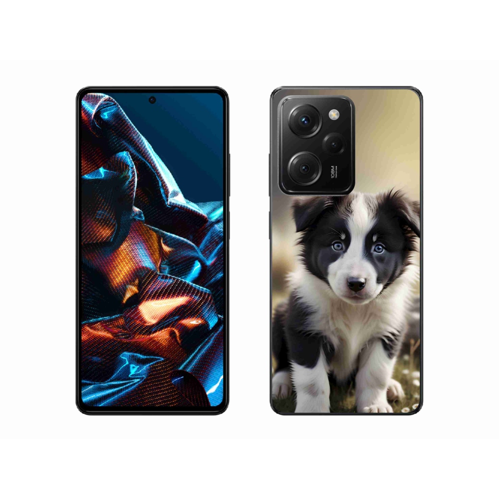 Gélový kryt mmCase na Xiaomi Poco X5 Pro - roztomilá border kólia