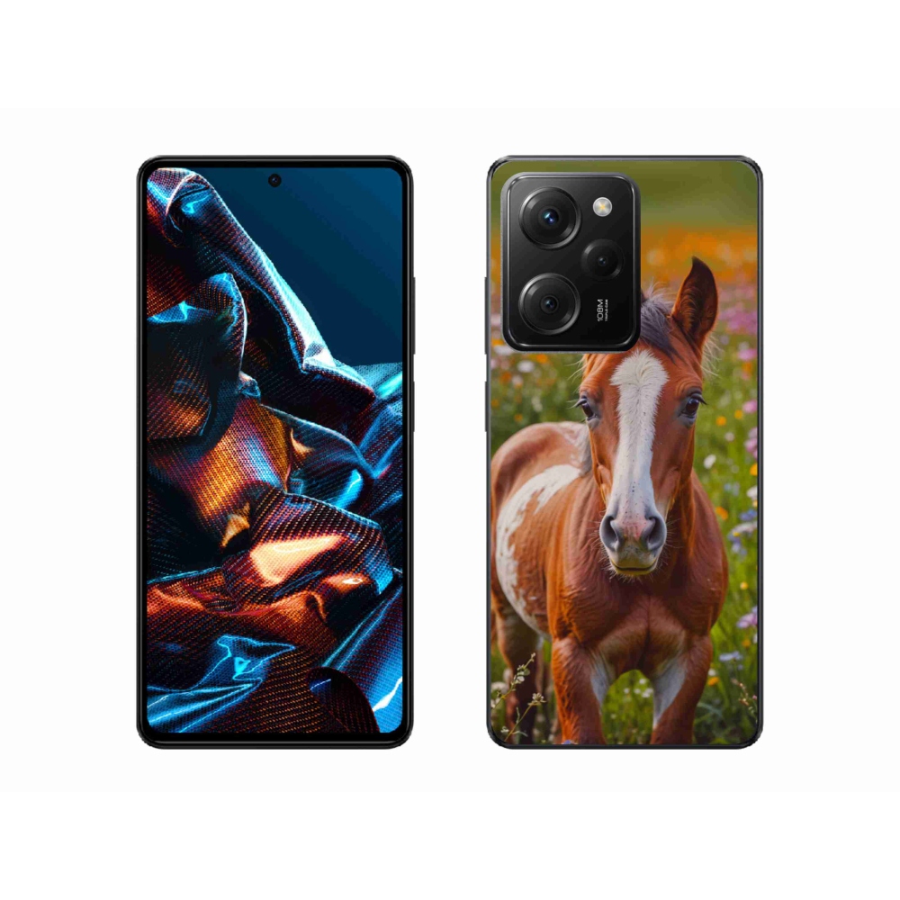 Gélový kryt mmCase na Xiaomi Poco X5 Pro - roztomilé žriebä