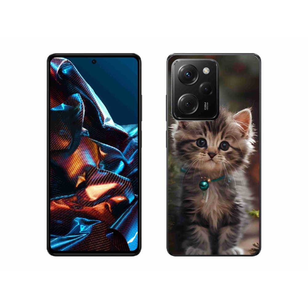 Gélový kryt mmCase na Xiaomi Poco X5 Pro - roztomilé mačiatko 11