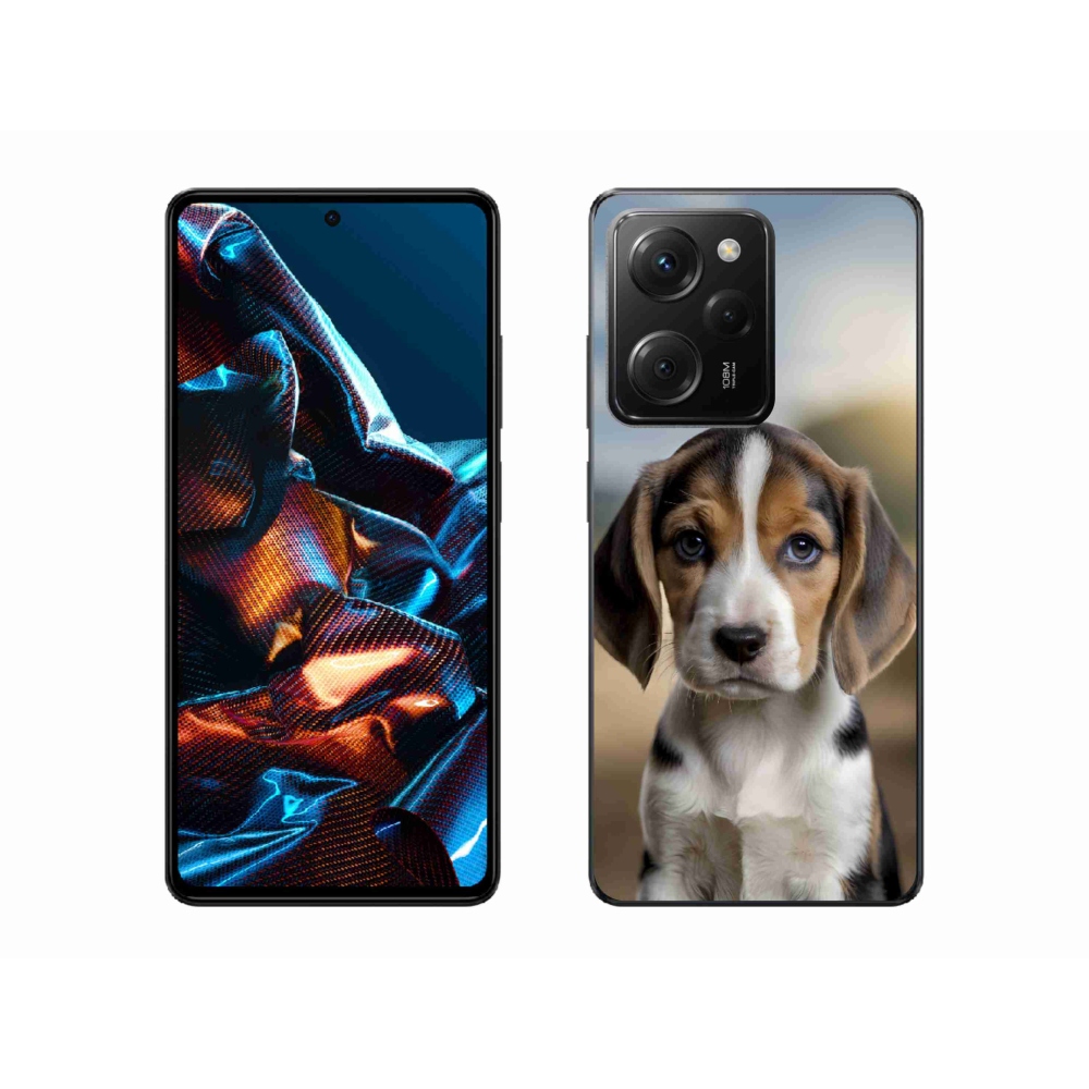 Gélový kryt mmCase na Xiaomi Poco X5 Pro - roztomilý bígl