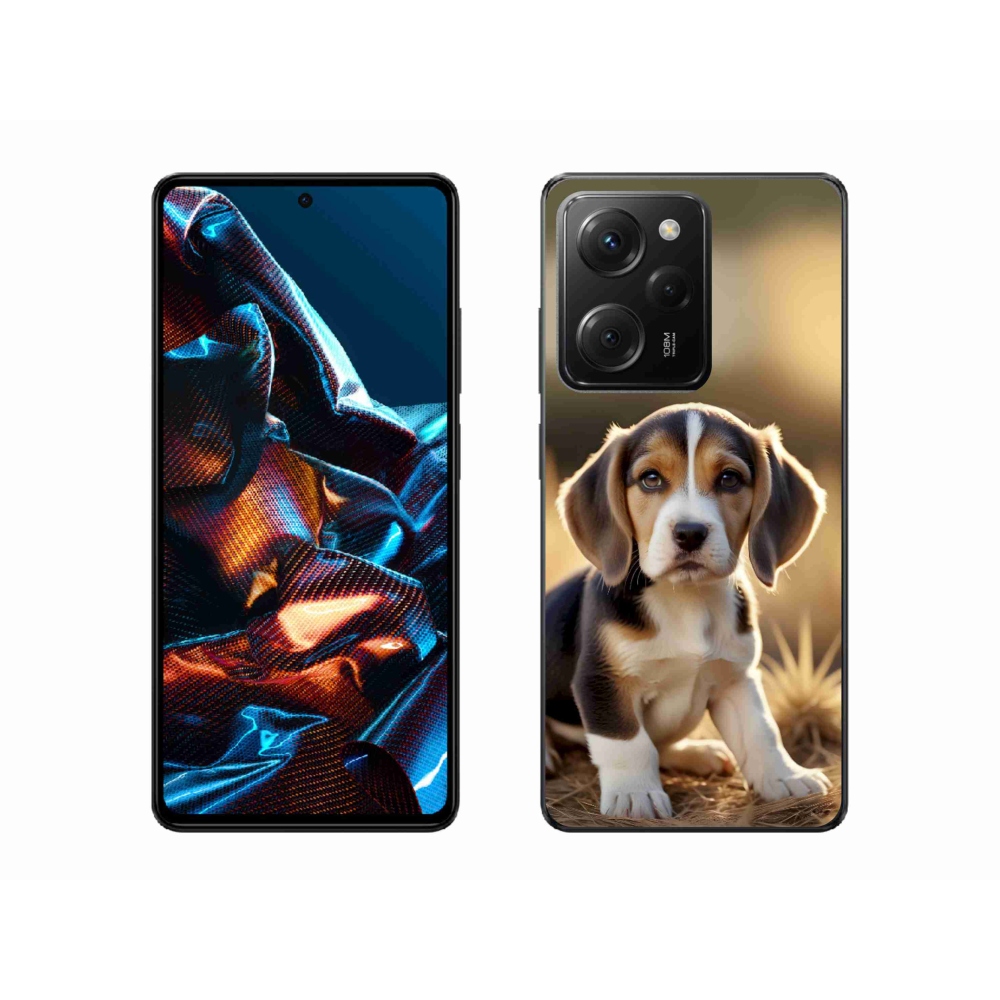 Gélový kryt mmCase na Xiaomi Poco X5 Pro - roztomilý bígl