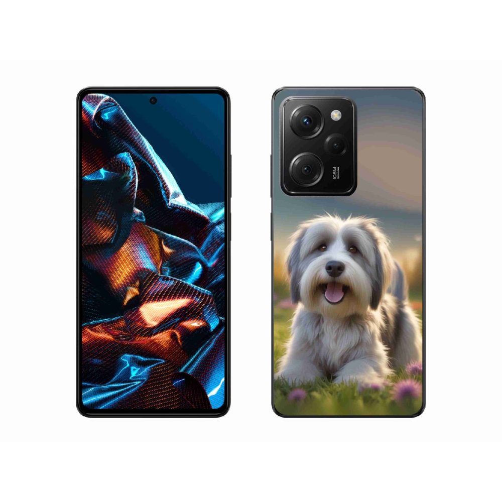 Gélový kryt mmCase na Xiaomi Poco X5 Pro - roztomilý havanský psík