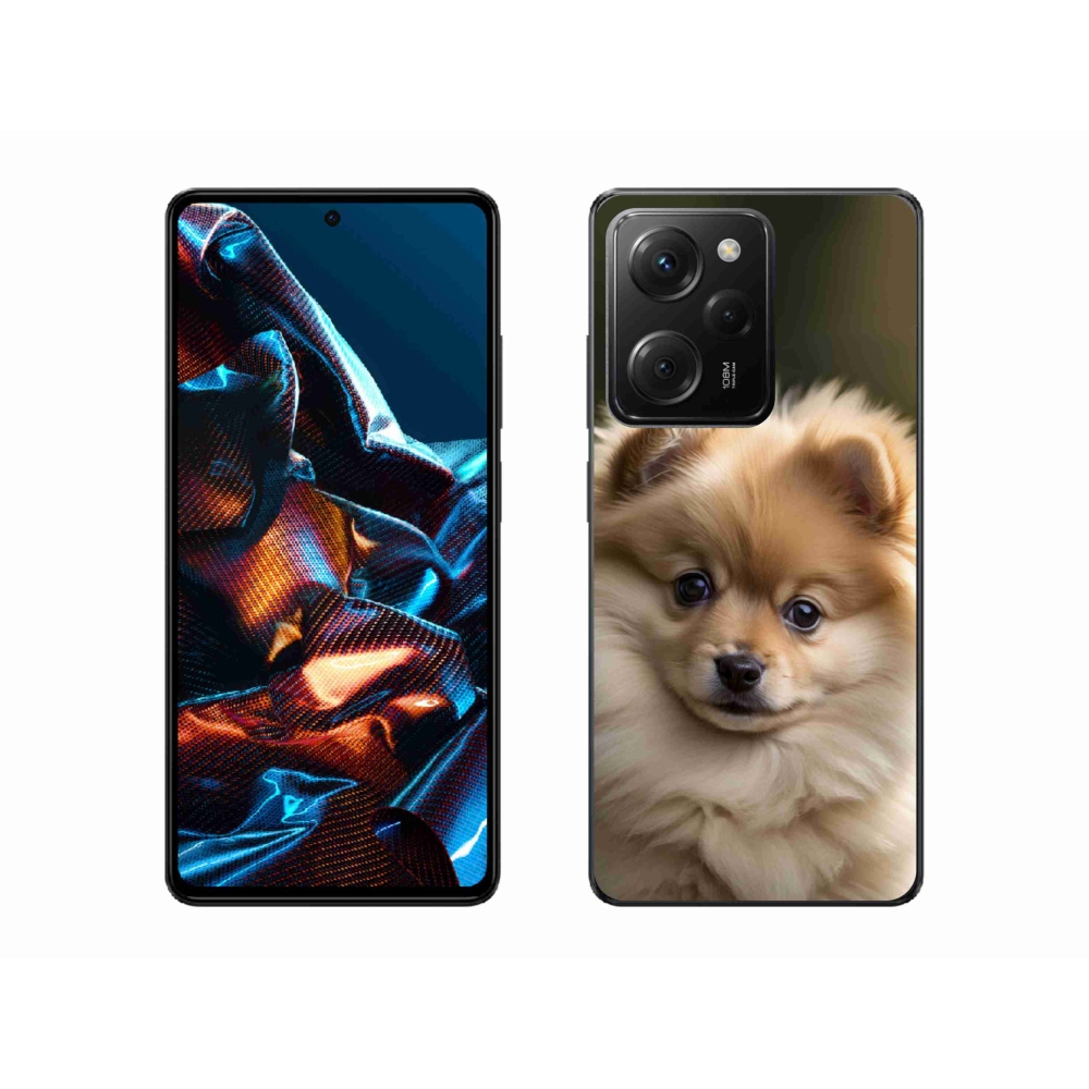 Gélový kryt mmCase na Xiaomi Poco X5 Pro - roztomilý pomeranian 2